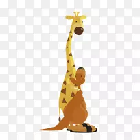 长颈鹿剪辑艺术颈部食肉动物陆生动物长颈鹿-空若网 长颈鹿剪辑艺术颈部食肉动物陆生动物长颈鹿-空若网