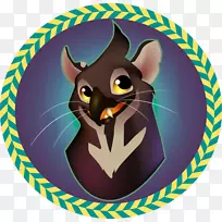 胡须猫图形插图鼻子猫-空若网 胡须猫图形插图鼻子猫-空若网