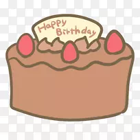 巧克力蛋糕生日快乐-空若网 巧克力蛋糕生日快乐-空若网