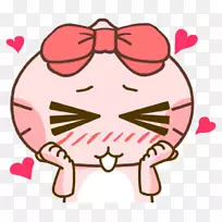 贴纸线,鼻子,插图,剪贴画-Viber贴纸喜欢-空若网 贴纸线,鼻子,插图,剪贴画-Viber贴纸喜欢-空若网