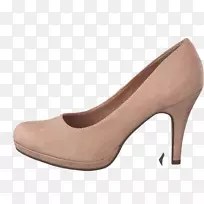 鞋面绒面步行五金泵-空若网 鞋面绒面步行五金泵-空若网