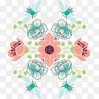 花卉设计图案对称线条公平玩法图案-空若网 花卉设计图案对称线条公平玩法图案-空若网