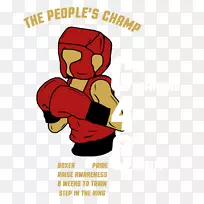 插画艺术拳击手套人类行为-为卡迪夫-空若网 插画艺术拳击手套人类行为-为卡迪夫-空若网