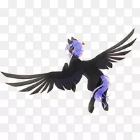 喙羽雕像紫色-空若网 喙羽雕像紫色-空若网