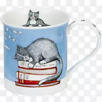 邓南知足的猫书,但是形状的杯子茶杯-猫-空若网 邓南知足的猫书,但是形状的杯子茶杯-猫-空若网