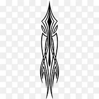 剪贴画对称图案叶线-空若网 剪贴画对称图案叶线-空若网