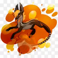 插画剪贴画桌面壁纸食肉动物电脑吸盘止痛-空若网 插画剪贴画桌面壁纸食肉动物电脑吸盘止痛-空若网