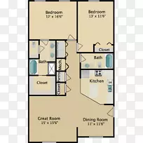 平面图角平米-空若网 平面图角平米-空若网