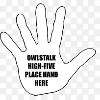 高五手拇指标志剪贴画-空若网 高五手拇指标志剪贴画-空若网