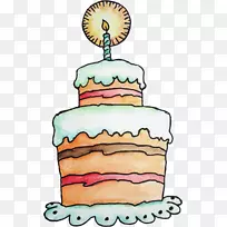 生日蛋糕馅饼夹艺术-意大利面-空若网 生日蛋糕馅饼夹艺术-意大利面-空若网