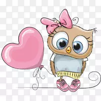 猫头鹰婴儿生日卡通-猫头鹰-空若网 猫头鹰婴儿生日卡通-猫头鹰-空若网