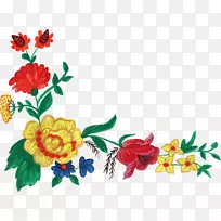 水彩画剪贴画.水彩花-空若网 水彩画剪贴画.水彩花-空若网