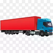 货车多式联运集装箱夹艺术拖车-卡车-空若网 货车多式联运集装箱夹艺术拖车-卡车-空若网