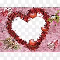 爱情相框心浪漫情人节照片店-空若网 爱情相框心浪漫情人节照片店-空若网