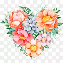 水彩画:花卉水彩画免版画插画-空若网 水彩画:花卉水彩画免版画插画-空若网