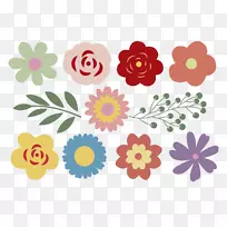 图形花卉设计图像插图-美丽的花朵-空若网 图形花卉设计图像插图-美丽的花朵-空若网