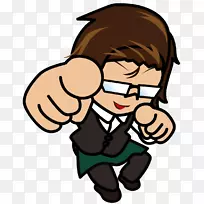 服务生角色咖啡厅插画吧-空若网 服务生角色咖啡厅插画吧-空若网