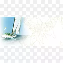 卡通帆船-空若网 卡通帆船-空若网