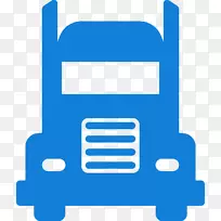 汽车半挂车图形剪影车-空若网 汽车半挂车图形剪影车-空若网