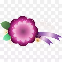 台式壁纸电脑紫色开花植物.装饰-空若网 台式壁纸电脑紫色开花植物.装饰-空若网