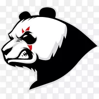 大熊猫熊保险杠贴纸-空若网 大熊猫熊保险杠贴纸-空若网