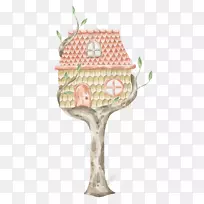 树屋形象插图-树屋-空若网 树屋形象插图-树屋-空若网