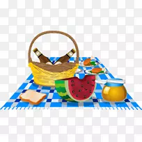 野餐篮图形图像食物外出时间-空若网 野餐篮图形图像食物外出时间-空若网