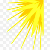 图形设计黄色对称字体-太阳光-空若网 图形设计黄色对称字体-太阳光-空若网