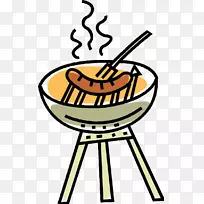 烧烤热狗香肠火锅夹艺术-烧烤-空若网 烧烤热狗香肠火锅夹艺术-烧烤-空若网