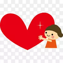 情人节插画心爱巧克力-空若网 情人节插画心爱巧克力-空若网