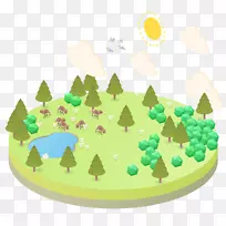 图形插图树.运动图形-空若网 图形插图树.运动图形-空若网