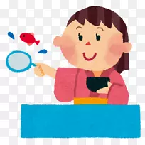 金鱼节夏日插画-空若网 金鱼节夏日插画-空若网