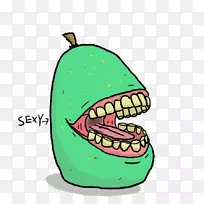 剪贴画插图下巴水果短信管理徽章-空若网 剪贴画插图下巴水果短信管理徽章-空若网