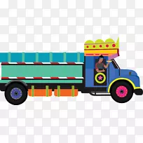 剪贴画卡车插画汽车-卡车-空若网 剪贴画卡车插画汽车-卡车-空若网
