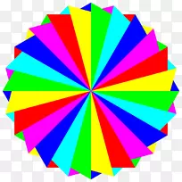 彭罗斯三角形彩色三角线点三角形-空若网 彭罗斯三角形彩色三角线点三角形-空若网