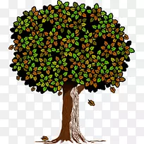 树枝剪贴画橡树叶-衍生插图-空若网 树枝剪贴画橡树叶-衍生插图-空若网