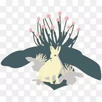 插画剪贴画树喙-空若网 插画剪贴画树喙-空若网