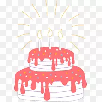 生日蛋糕剪贴画图片-空若网 生日蛋糕剪贴画图片-空若网