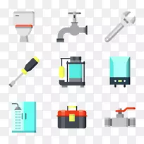 电子配件产品设计图形线.管道工轮廓-空若网 电子配件产品设计图形线.管道工轮廓-空若网