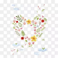 剪贴画插图图像花卉设计水彩画花边-空若网 剪贴画插图图像花卉设计水彩画花边-空若网