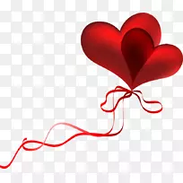 气球情人节摄影心图形.气球-空若网 气球情人节摄影心图形.气球-空若网