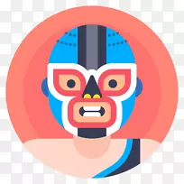 计算机图标png图片可伸缩图形插图.Luchador剪影-空若网 计算机图标png图片可伸缩图形插图.Luchador剪影-空若网