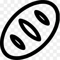 表情剪辑艺术线短信-面包图标-空若网 表情剪辑艺术线短信-面包图标-空若网