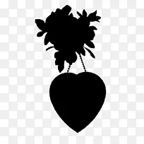 开花植物的侧影心叶-空若网 开花植物的侧影心叶-空若网