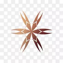 对称图案线叶字体-空若网 对称图案线叶字体-空若网