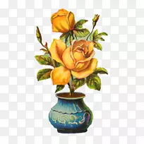 花盆花瓶玫瑰花盆-空若网 花盆花瓶玫瑰花盆-空若网