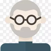 电脑图标呆子极客插图化身-阿凡达-空若网 电脑图标呆子极客插图化身-阿凡达-空若网