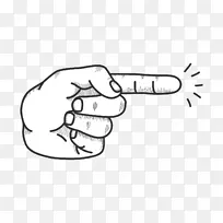 食指手-手指指向-空若网 食指手-手指指向-空若网