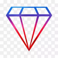 宝石可伸缩图形电脑图标插图-空若网 宝石可伸缩图形电脑图标插图-空若网