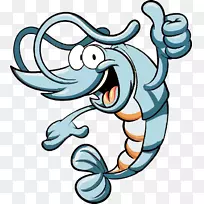 图形虾版税-免费剪贴画插图-空若网 图形虾版税-免费剪贴画插图-空若网